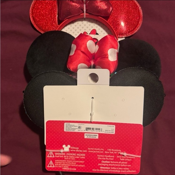 Disney Minnie Mouse Bow Ear Headbands | Set of 3 - Picture 4 of 8
